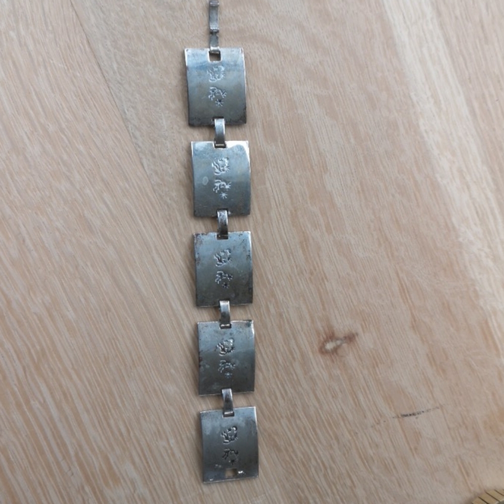 Vintage Navajo style silver bracelet.